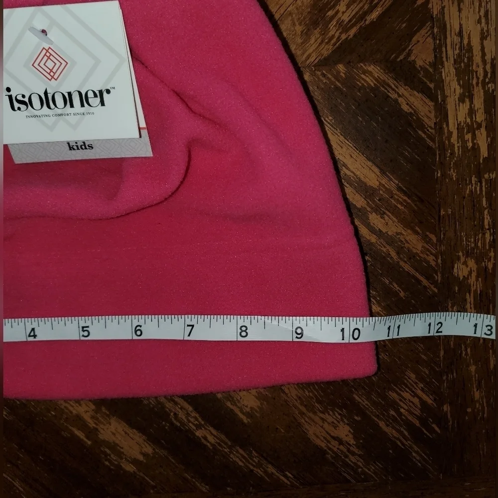 Isotoner Kids Fuchsia Fleece Beanie